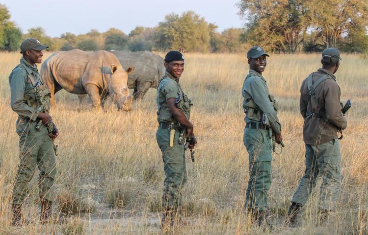 Cobra Rangers in Hwange National Park, Zimbabwe