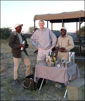 Safari - Ross on his hols