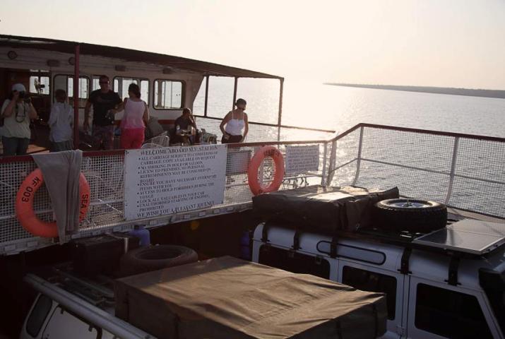 Kariba Ferry on Lake Kariba Kariba Ferries taking passengers across Lake Kariba