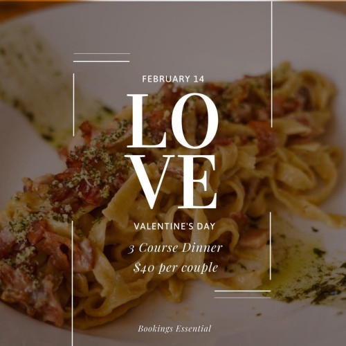 Valentine's Dinner at La Liazza restaurant in Victoria Falls, Zimbabwe