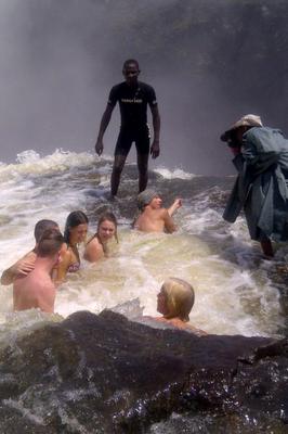 Swimming in the Angels Pool