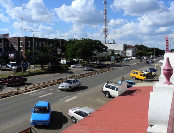 View of the Livingstone streets in modern days