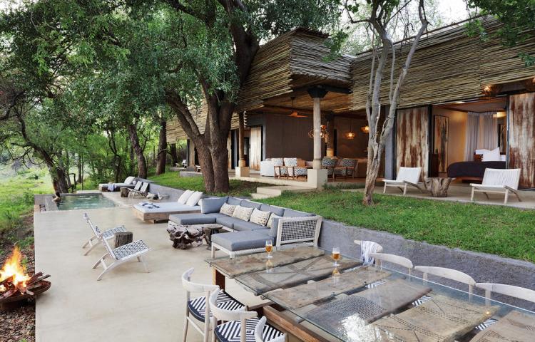 Matetsi River Lodge's River House villa in Victoria Falls, Zimbabwe