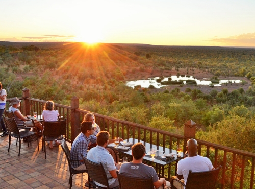 The Buffalo Bar at Vic Falls Safari Lodge