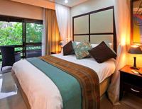 Standard room at the A'Zambezi Hotel alonf the Zambezi River in Victoria Falls, Zimbabwe