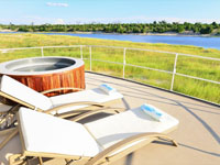 Chobe Princess, Chobe River in Namibia, near Chobe National Park
