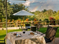 The Palm Restaurant at Ilala Lodge - Victoria Falls The Palm Restaurant at Ilala Lodge - Victoria Falls