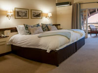 Standard double room at Ilala Lodge, Victoria Falls - Zimbabwe