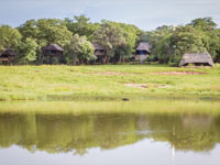 The treehouses at Ivory Lodge, Hwange National Park, Zimbabwe