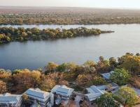 Palm River Hotel aerial view, Victoria Falls, Zimbabwe