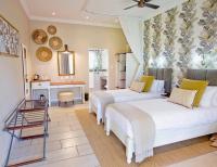 Beautiful modern rooms at Pioneers Lodge in Victoria Falls, Zimbabwe