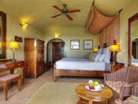 Chobe game lodge in Chobe National Park, Botswana