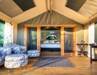 Dinare Camp in the Okavango Delta, Botswana