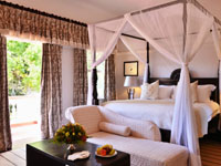 The honeymoon suite at Victoria Falls Hotel, Zimbabwe