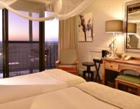 Inside a standard room at Victoria Falls Safari Lodge - Zimbabwe