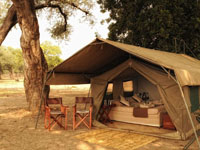 Zambezi Expeditions Camp in Mana Pools National Park, Zimbabwe