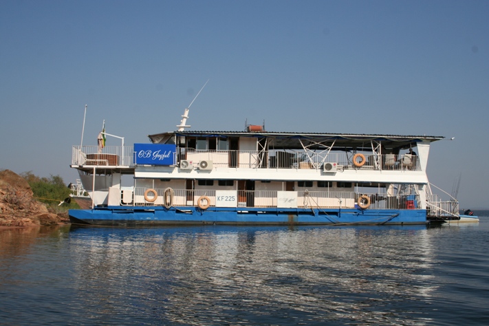 Moored on Lake Kariba