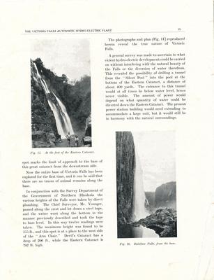 MY FATHERS EXPLOIT  VICTORIA FALLS