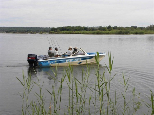 Fishing on the Zambezi River with Pioneers Camp - Zimbabwe