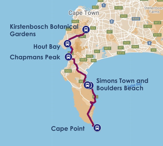 Cape Town scenic peninsular tour, South Africa