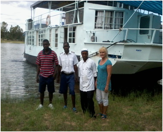 The Ponty Houseboat on Lake Kariba - Binga, Zimbabwe The Ponty Houseboat on Lake Kariba - Binga, Zimbabwe