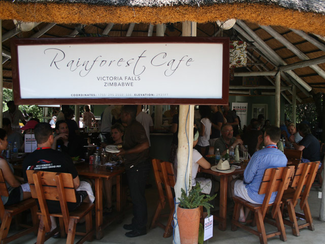 Rainforest Cafe - Victoria Falls Rainforest