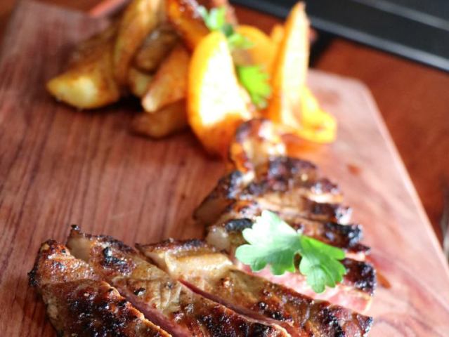 Mouth-watering meals at 'The Brewery' (as it is affectionately known by locals), in Victoria Falls, Zimbabwe