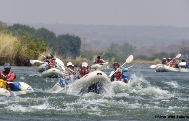 Victoria Falls Canoeing -Remarkable Adventures Africa | Zambia Victoria falls
