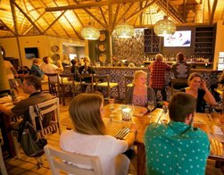 The Village Restaurant at Explorer's in Victoria Falls, Zimbabwe