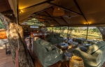 Lounge in the main tent