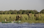 Canoeing on the Zambezi River