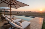 And a pool with a view