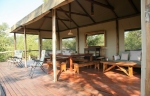 Dining and game viewing deck