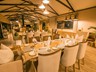 Dining area under the main lodge