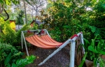 Hammocks in the garden