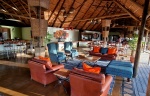 Main lodge with dining, lounge and bar