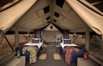 The twin bedded tents