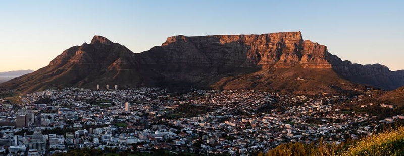 Table Mountain over Cape Town