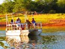 Boat cruises on the lake
