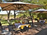 Individual dining in view of the waterhole