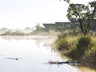 A safari lodge on the Kwando River