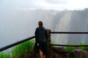 Tour of the Victoria Falls on the Zambia side