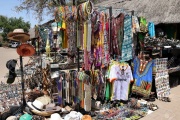 Curio Market at Victoria Falls Rainforest, Zimbabwe