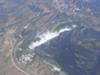 The falls from the air