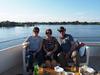 Sunset cruise on the Zambezi Explorer