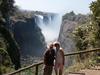At the Victoria Falls