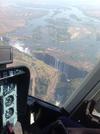 Flight over the Victoria Falls