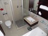 The interior of the en-suite bathroom