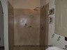 The shower inside one of the rooms