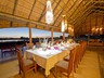 Dining table at Camp Hwange reastaurant